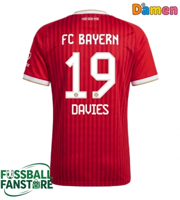 Bayern Munich Alphonso Davies #19 Replik Heimtrikot Damen 2026-27 Kurzarm